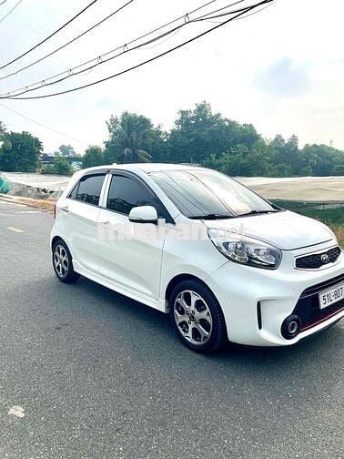 KIA Morning SI 2016 Số sàn 74 ngàn km Trắng