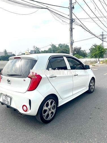 KIA Morning SI 2016 Số sàn 74 ngàn km Trắng