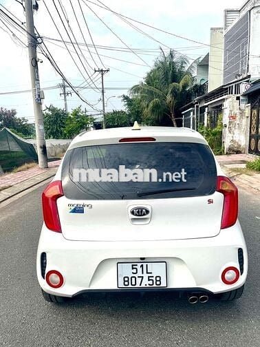 KIA Morning SI 2016 Số sàn 74 ngàn km Trắng