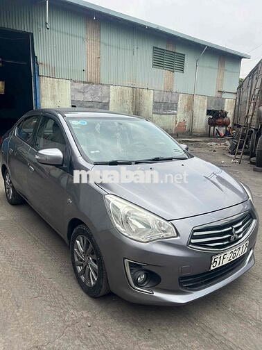 Mitsubishi Attrage 2016 Xám 5 chỗ