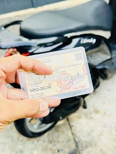 Piaggio Liberty 125CC Iget 2022 Đen 20695 km