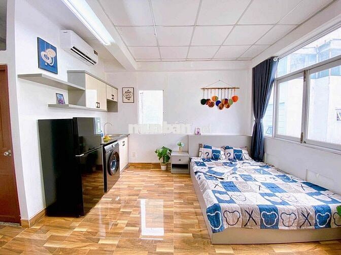 Cho thuê căn hộ ngay đường Hòa hảo quận 10 cho sinh viên full nội thất