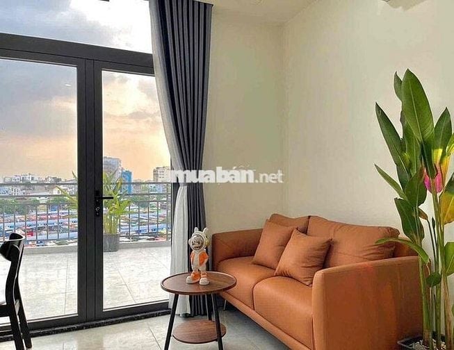 Cho Thuê Căn Hộ 1PN Ban Công Ngay D2 Bình Thạnh