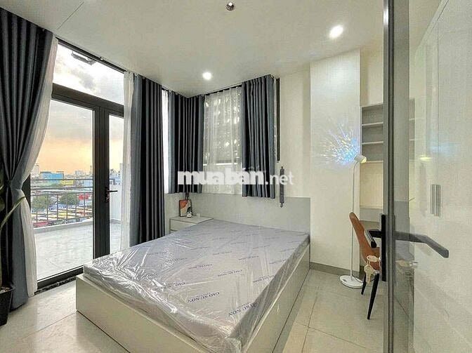 Cho Thuê Căn Hộ 1PN Ban Công Ngay D2 Bình Thạnh