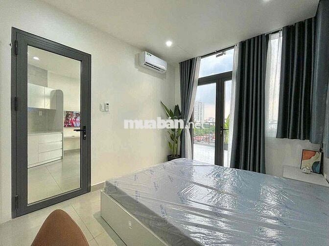 Cho Thuê Căn Hộ 1PN Ban Công Ngay D2 Bình Thạnh
