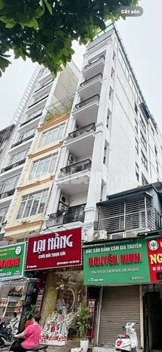 BÁN TÒA NHÀ 10 TẦNG MẶT PHỐ 71 HÀNG THAN- DT 90m2, thang máy thang bộ