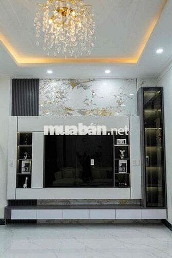 NHÀ LẦU MỚI HOÀN THIỆN KHU DÂN CƯ PHƯỜNG LONG CHÂU