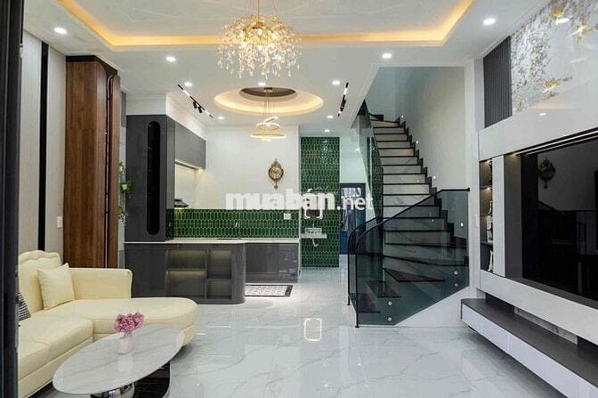NHÀ LẦU MỚI HOÀN THIỆN KHU DÂN CƯ PHƯỜNG LONG CHÂU