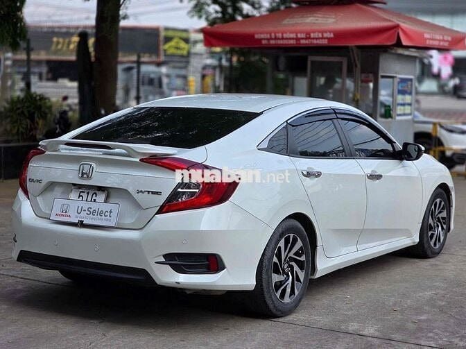 Honda Civic E 2018 Trắng 70.000 km