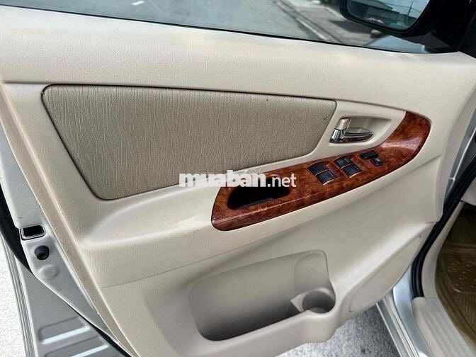 Toyota Innova G 2008 Số sàn Bạc 8 chỗ zin ko loi
