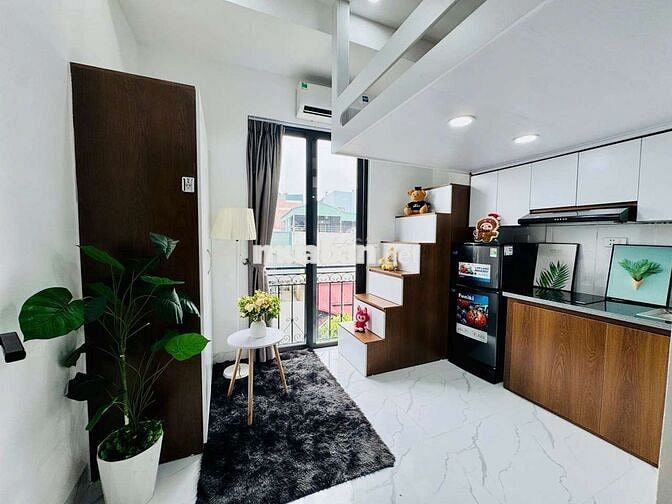 Khai trương CCMN 25m2 Full đồ. gác xép, ban công tại Lê Quang Đạo 