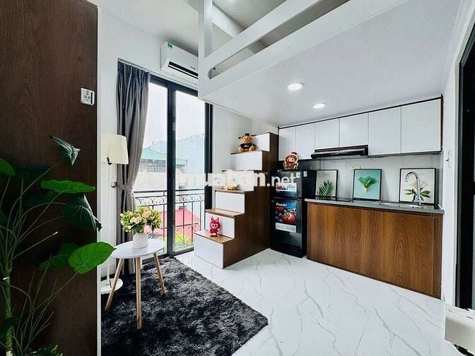 Khai trương CCMN 25m2 Full đồ. gác xép, ban công tại Lê Quang Đạo 