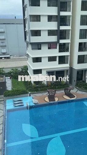 2PN2WC 75.9m² chỉ có 3,6 tỷ all in. Full nội thất như hình view hồ bơi