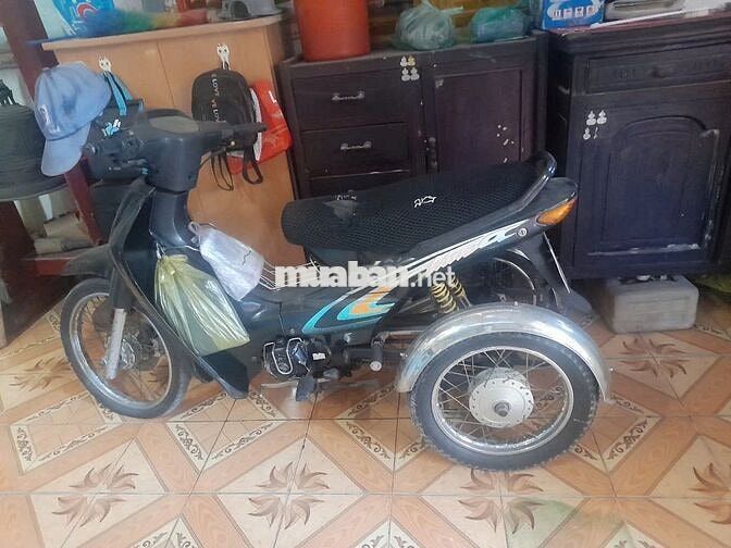 Xe máy 3 bánh Honda Xanh đen