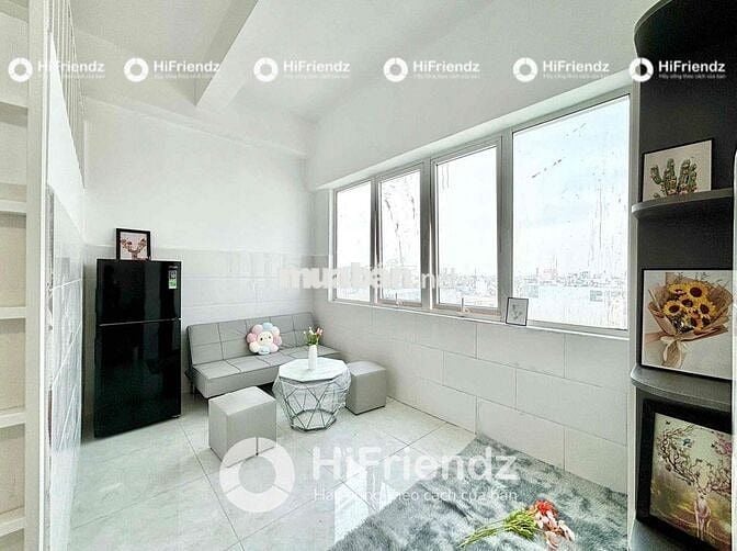 CĂN HỘ 1 PHÒNG NGỦ TÁCH BẾP FULL NỘI THẤT RỘNG GIÁP QUẬN 6