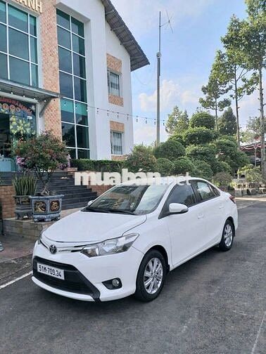 Toyota Vios 2017 Số sàn Trắng