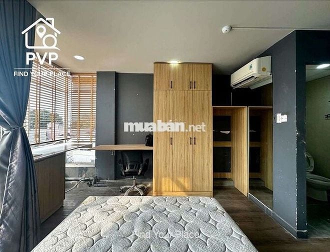 Studio_Cửa sổ trời_Thang máy_thoáng_view đẹp_Full NT_MGR_UEH_PTNK