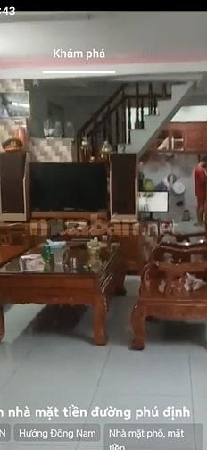 Bán Nhà Mặt Tiền Phú Định, KD Sầm Uất, P16,Q8