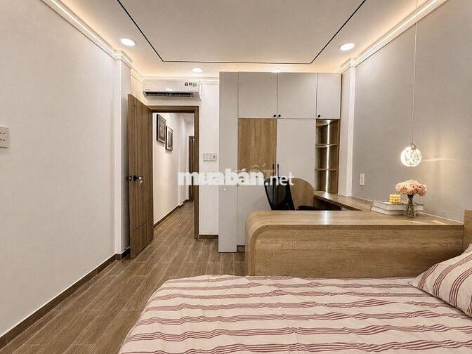 CÔ GIANG, GẦN MẶT TIỀN,  NHÀ MỚI 41M2 NỞ HẬU- 2 TẦNG 3PN FULL NỘI THẤT