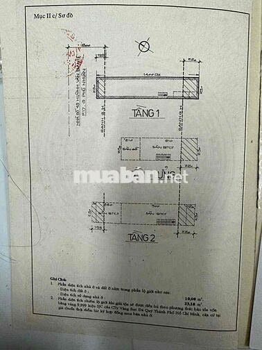 Chính Chủ Bán Nhad MT Huỳnh Bánh 44m Giá 11,7 Tỷ AE LH Em Nha Phi