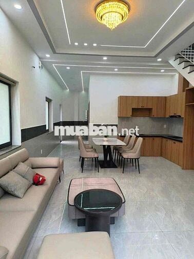 Nhà 1 Trệt 1 Lầu + Sân Thượng Đẹp Đg Xe Tải Thông 1/ngắn Trần Văn Mười