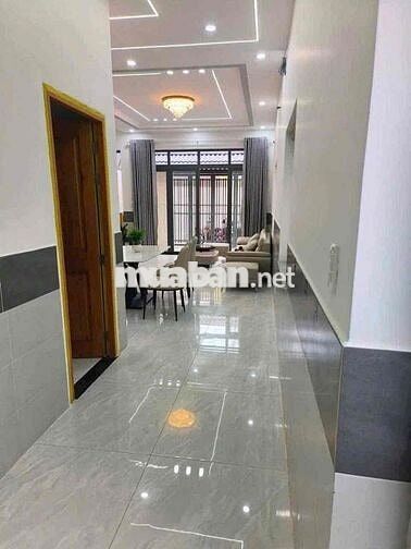 Nhà 1 Trệt 1 Lầu + Sân Thượng Đẹp Đg Xe Tải Thông 1/ngắn Trần Văn Mười