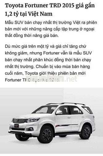 Toyota Fortuner TRD Sportivo 2014 Trắng 61.141 km