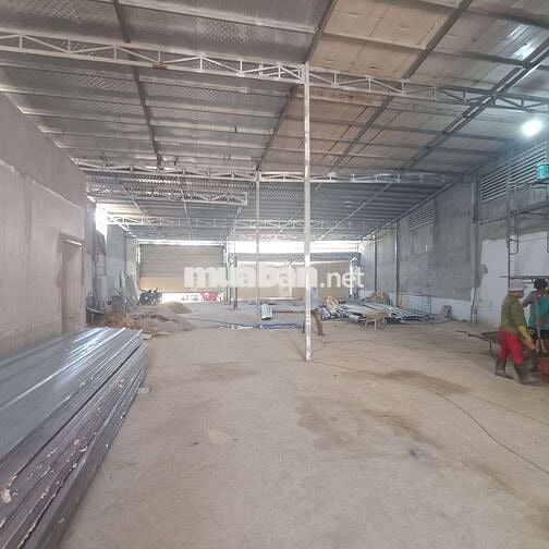 Kho Xưởng 800m2 Mặt Tiền QL1A cont 24h