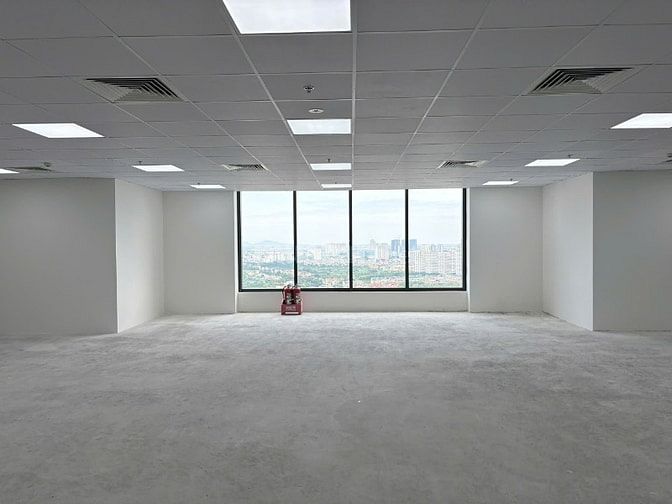 Cho thuê văn phòng hạng A 136m2 tại Rox Tower Goldmrk City, Bắc Từ Liê