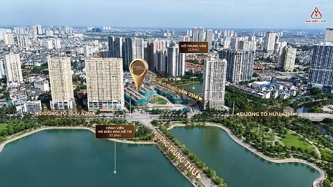 Liền kề Taseco Trung Văn, Vị trí VIP, 5 tầng 1 tum bàn giao ngay 