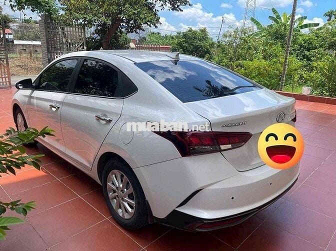 Hyundai Accent AT 2022 Trắng Tự động Xăng