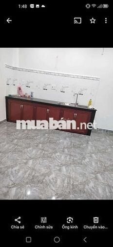 💫Cho thuê nhà 1trệt 1lững 2pn 2wc 1bếp DT 5X16 Hẽm otô