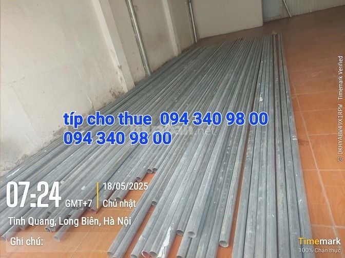 Chuyên cho thuê và cung cấp giàn giáo xây dựng và sạp che tại Hà Nội