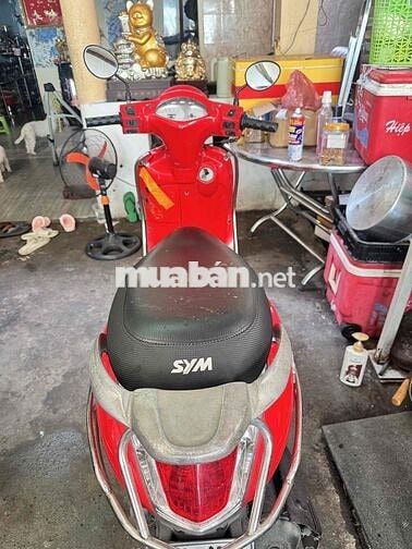 SYM Attila 2012 fi bstp  màu Đỏ