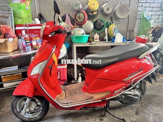 SYM Attila 2012 fi bstp  màu Đỏ