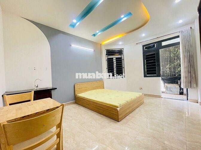 studio full nội thất bancol thoáng mát giá rẻ 
