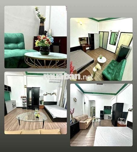 Phòng cửa sổ lớn 25m2 lầu1, mặt tiền, bếp ngăn riêng,cv Hoàng văn Thụ