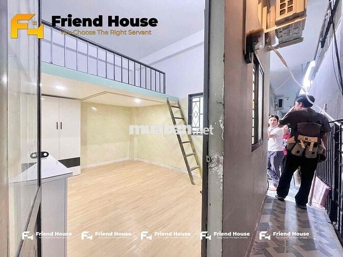 NGAY GIA ĐỊNH RỘNG 30m2 - Máy lạnh tủ quần áo