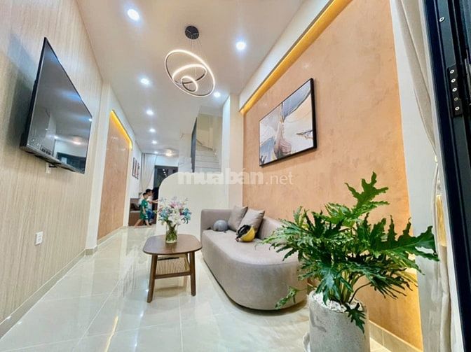 NHÀ MỚI HẺM XE HƠI PHAN XÍCH LONG - SÁT QUẬN 1 - 35M2 - FULL NỘI THẤT 