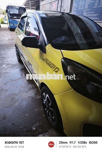 Kia Morning 2015 Vàng 5 chỗ 124453 km