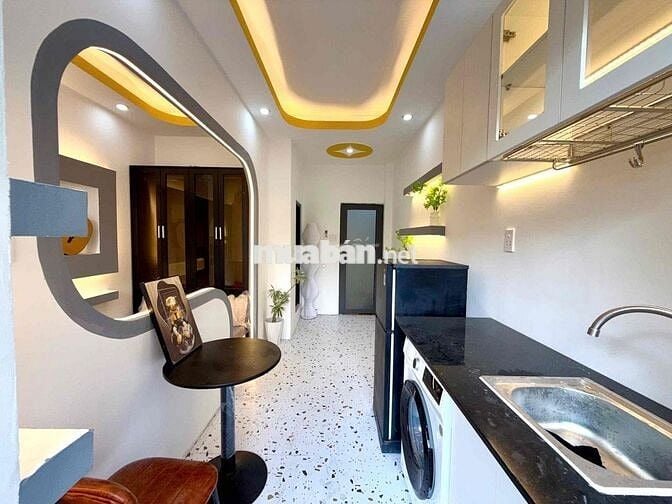 Cho thuê căn 1pn tách bếp balcon máy giặt riêng full nt Hoà Hưng q10