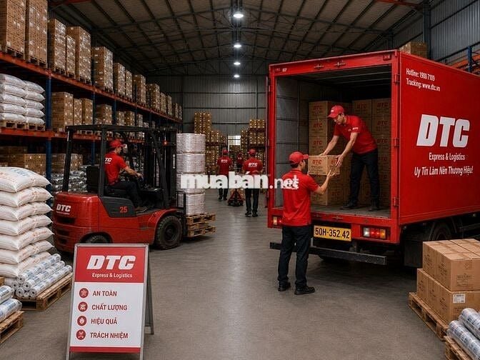 [Hải Phòng] Chuyển Phát DTC tuyển dụng TÀIXẾ-PHỤXE