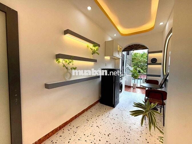 Cho thuê căn 1pn tách bếp balcon máy giặt riêng full nt Hoà Hưng q10