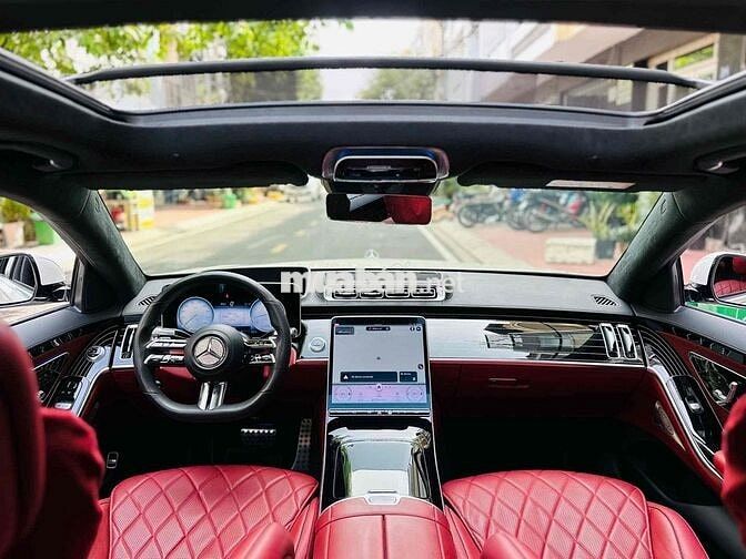 Mercedes-Benz S500L CBU 2020 Trắng Xăng lai điện
