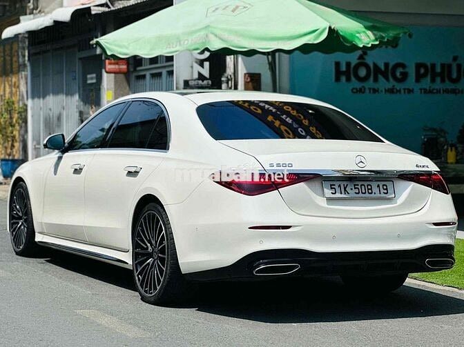 Mercedes-Benz S500L CBU 2020 Trắng Xăng lai điện