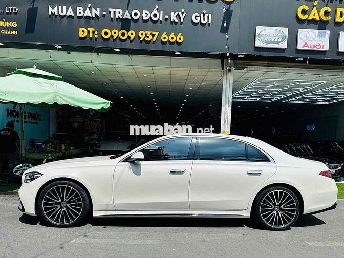Mercedes-Benz S500L CBU 2020 Trắng Xăng lai điện
