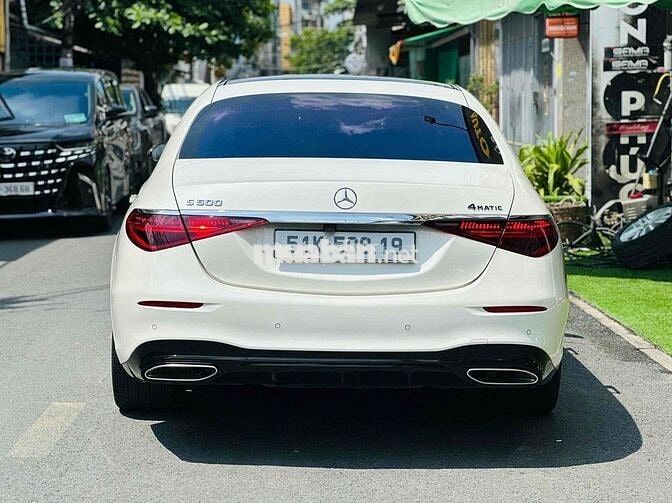 Mercedes-Benz S500L CBU 2020 Trắng Xăng lai điện