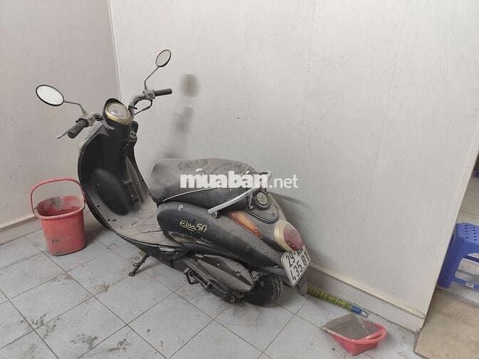 SYM Elite 50cc Đen Đã sử dụng