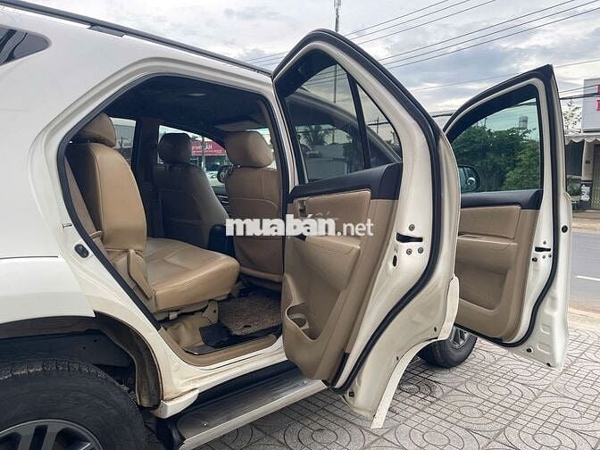 Toyota Fortuner 2016, máy dầu số sàn, Màu trắng