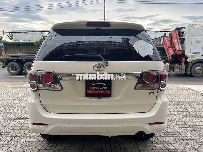 Toyota Fortuner 2016, máy dầu số sàn, Màu trắng